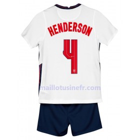 Maillot de Foot Angleterre Henderson 4 Domicile UEFA EURO 2020 - Enfant